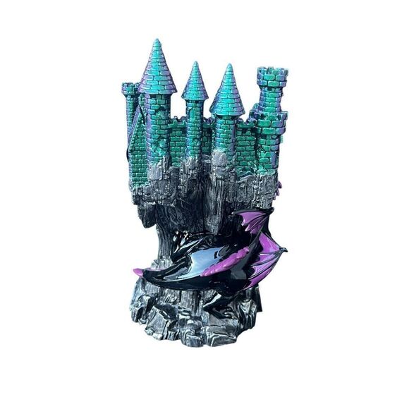 Bath & Body Works Disney Villains Maleficent Dragon Castle Candle Holder New - Picture 4 of 6